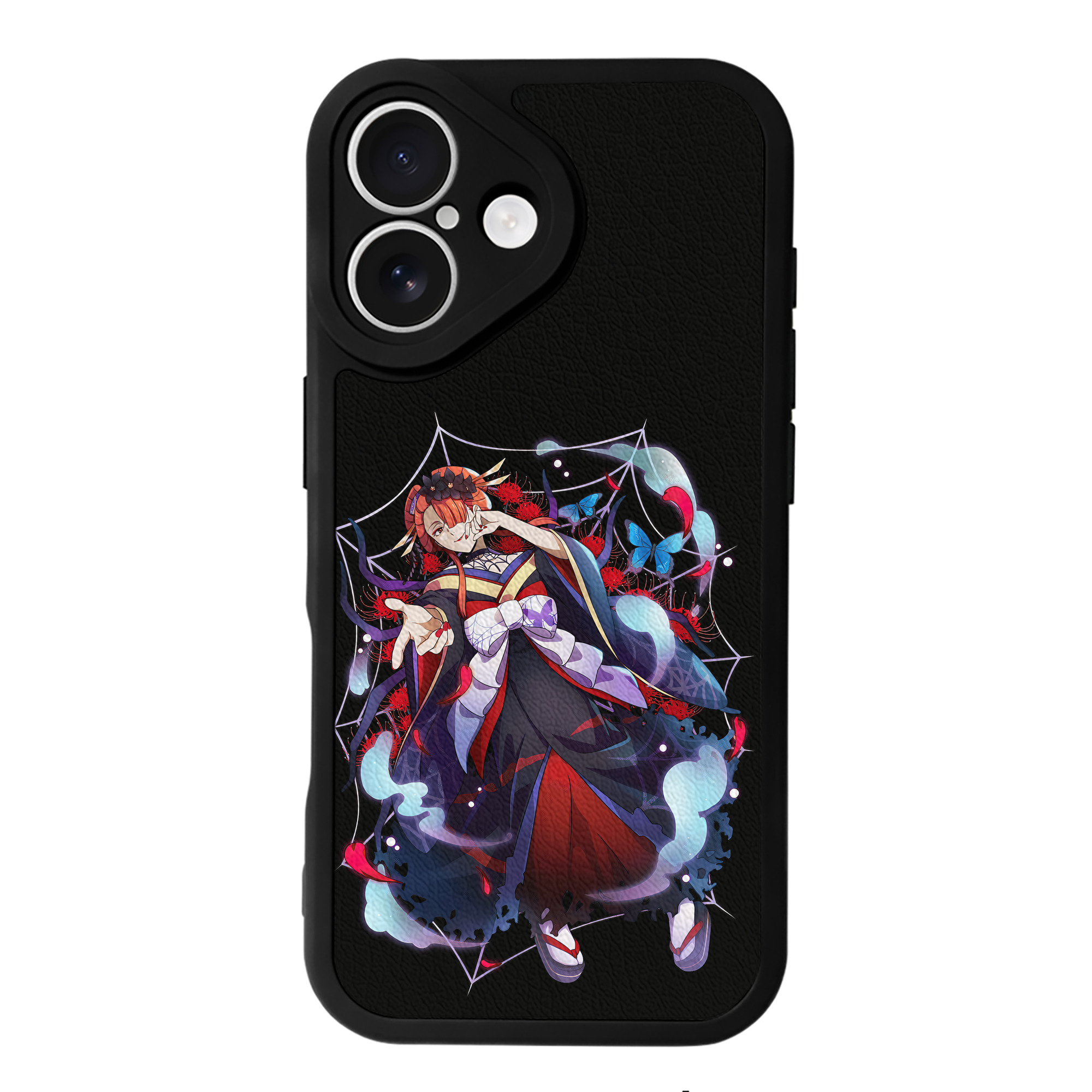 （画像用） 文豪ストレイドッグス Bungo Stray Dogs 【iPhone 16シリーズ対応】シリコンスマホケース（レザー調） 材質：シリコン